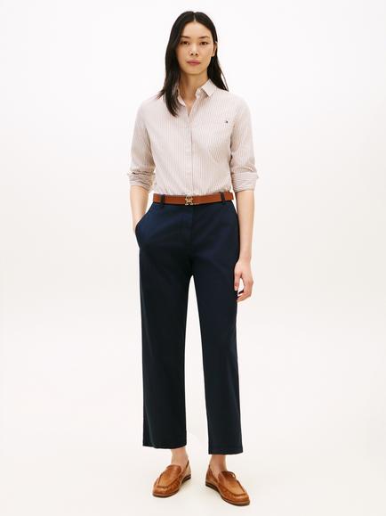 Tommy Hilfiger Garment Dyed Slim Chinos, Dark Blue
