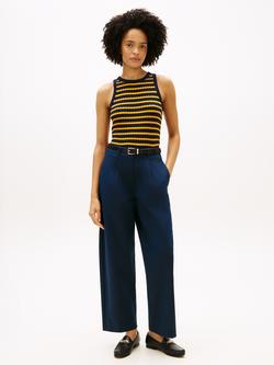 Tommy Hilfiger Barrel Leg Trousers - view 2, Navy