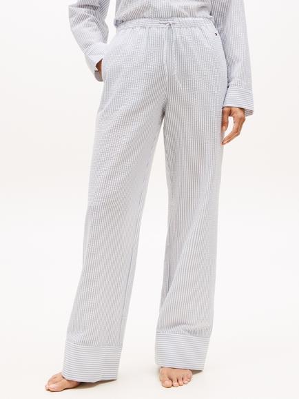 Tommy Hilfiger Seersucker Stripe Pyjama Bottoms, Multi, Multi