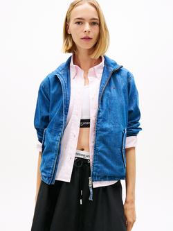 Tommy Hilfiger Chambray Denim Jacket, Dark Blue, Dark Blue