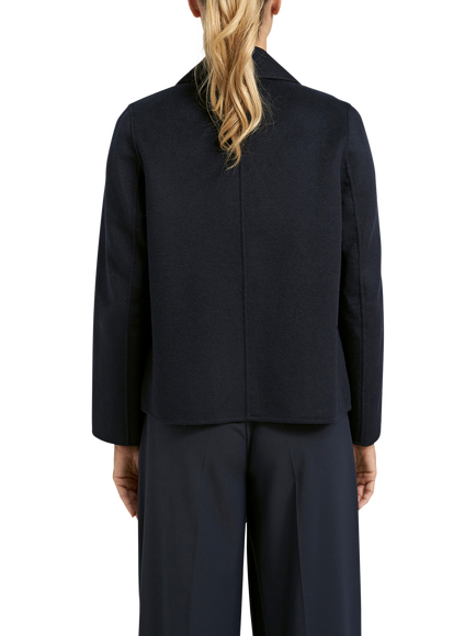 Smith & Soul Double Breasted Wool Blend Jacket, Marine - view 2, Marine
