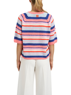 Smith & Soul Stripe Raglan Sleeve Jumper, Multi - view 2, Multi