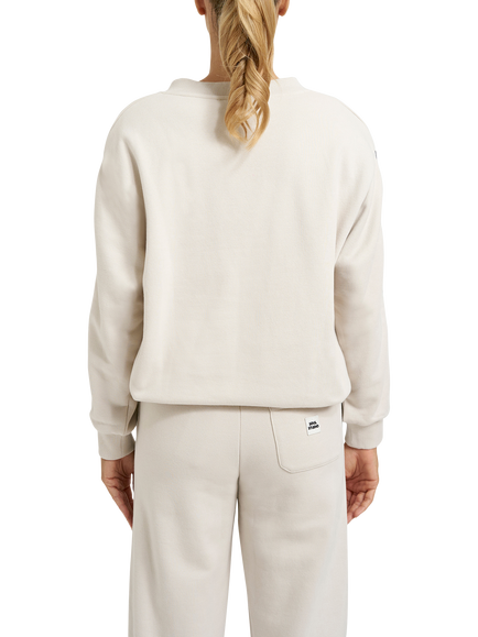 Smith & Soul Relaxed Balloon Hem Sweatshirt, Sand - view 2, Sand