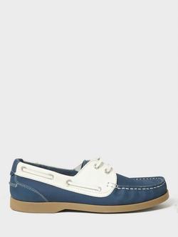Crew Clothing Aubry Deck Shoes, Navy Blue, Navy Blue