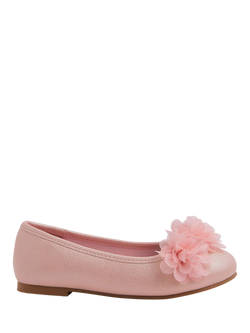 Angels by Accessorize Kids' Multi Flower Ballet Flats, Pink, Pink