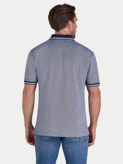 Raging Bull Two-Tone Polo Shirt - view 2, Navy/Multi