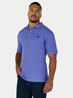 Raging Bull Classic Cotton Regular Fit Short Sleeve Polo Shirt, Purple