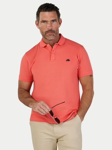 Raging Bull Classic Polo Shirt, Pink