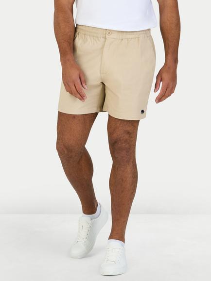 Raging Bull Stretch Chino Shorts, Tan