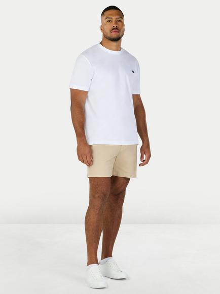 Raging Bull Stretch Chino Shorts - view 2, Tan