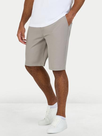 Raging Bull Cotton Blend Chino Shorts, Grey