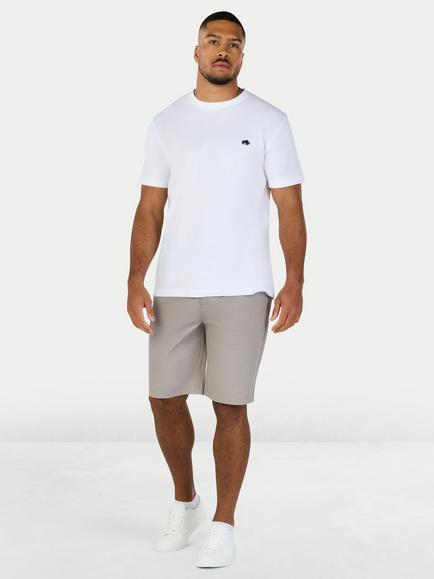 Raging Bull Cotton Blend Chino Shorts - view 2, Grey
