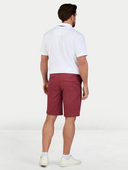 Raging Bull Cotton Blend Chino Shorts - view 2, Berry