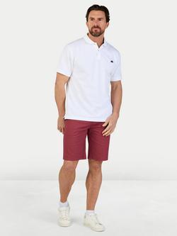 Raging Bull Cotton Blend Chino Shorts - view 2, Berry