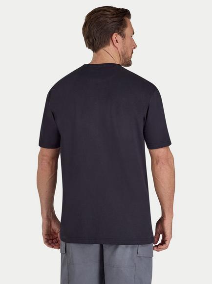 Raging Bull Cotton Regular Fit Short Sleeve Cycle Club T-Shirt, Black/White - view 2, Black/White