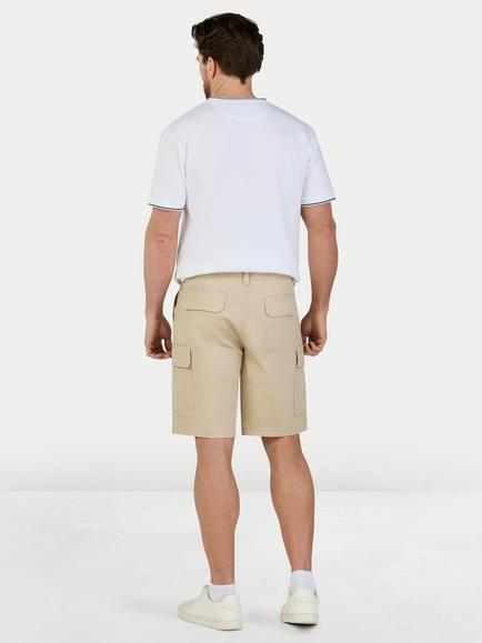 Raging Bull Cotton Blend Cargo Shorts - view 2, Tan