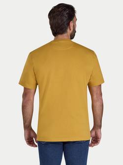 Raging Bull Cotton Regular Fit Short Sleeve Mountain Adventures T-Shirt, Mustard/Multi - view 2, Mustard/Multi