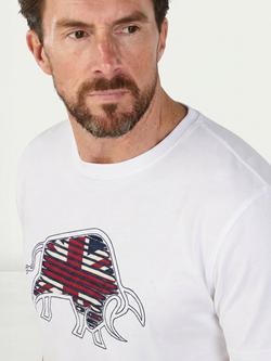 Raging Bull Slash Bull T-Shirt - view 2, White