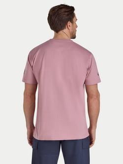 Raging Bull Cotton Regular Fit Short Sleeve Stitched Bull T-Shirt, Rose - view 2, Rose