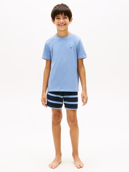 Tommy Hilfiger Kids' Short Sleeve Pyjama Set, Multi, Multi