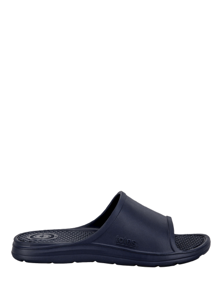 totes SOLBOUNCE Men's Classic Slider Sandals, Navy