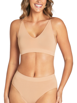 Ambra Purebasics Triangle Bralette, Nude, Nude