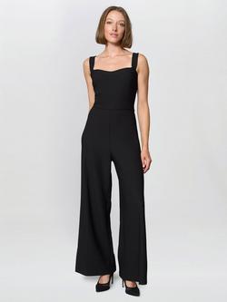 Gina Bacconi Emy Tailored Jumpsuit, Black, Black