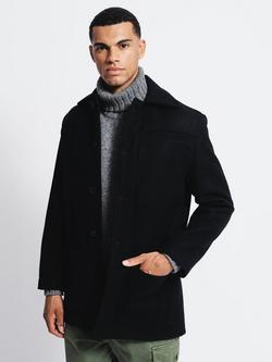 Aubin Brumby Donkey Jacket, Navy, Navy