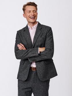 Aubin Holton Tailored Blazer, Grey, Grey