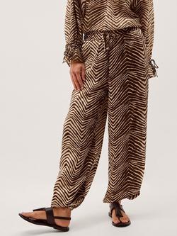 Monsoon Pippa Hareem Trousers, Khaki, Khaki