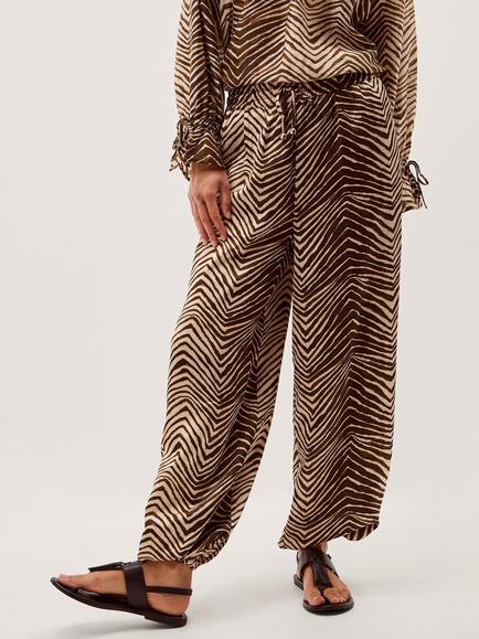 Monsoon Pippa Hareem Trousers, Khaki, Khaki