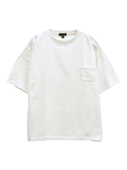 Nigel Cabourn Cotton Regular Fit Short Sleeve T-Shirt, Off White