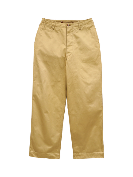 Nigel Cabourn West Point Straight Fit Cotton Chinos, Beige