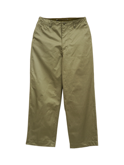 Nigel Cabourn West Point Straight Fit Cotton Chinos, Green