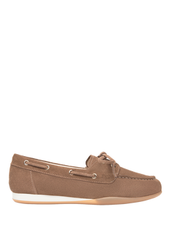 NeroGiardini Dogna Suede Moccasins, Brown