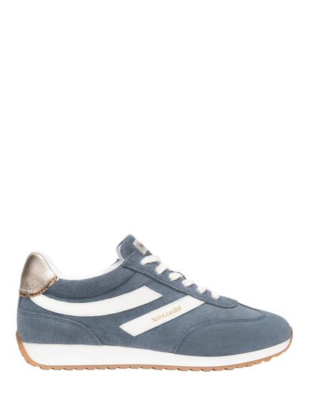 NeroGiardini Este Suede Trainers, Blue
