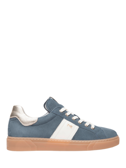 NeroGiardini Malaga Suede Trainers, Blue