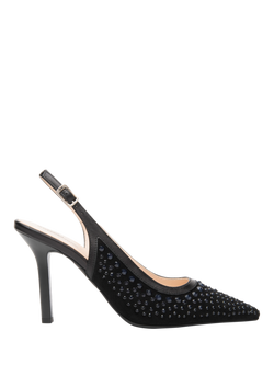 NeroGiardini Sacco Stiletto Heel Court Shoes, Black