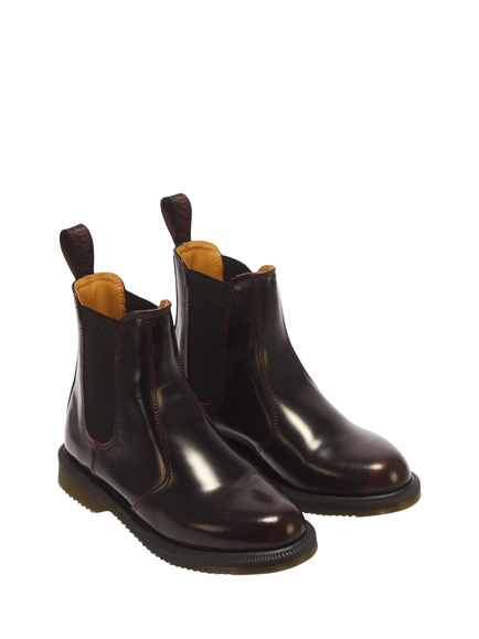 Dr. Martens Flora Chelsea Boots, Cherry - view 2, Cherry