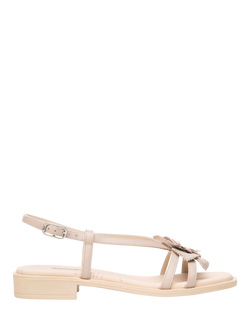 NeroGiardini Adrano Leather Strappy Sandals, Pink