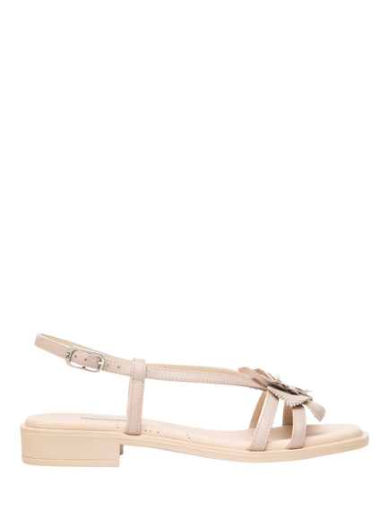 NeroGiardini Adrano Leather Strappy Sandals, Pink