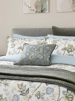 Bedeck of Belfast Emira Duvet Cover Set, Teal Green - view 2, Teal Green