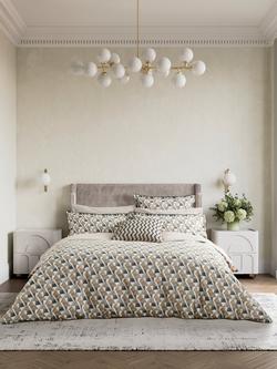 Bedeck of Belfast Harun Duvet Cover Set, Charcoal Tan, Charcoal Tan