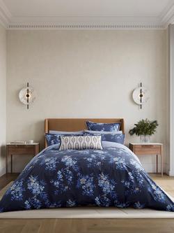 Bedeck of Belfast Nahla Duvet Cover Set, Blue Navy, Blue Navy