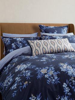 Bedeck of Belfast Nahla Duvet Cover Set, Blue Navy - view 2, Blue Navy