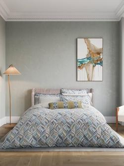 Bedeck of Belfast Rayanne Duvet Cover Set, Teal Green, Teal Green