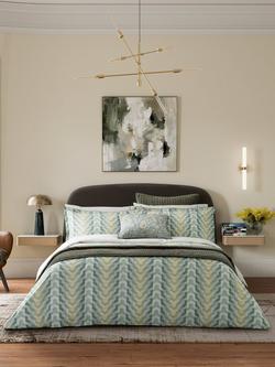 Bedeck of Belfast Reya Duvet Cover Set, Green, Green
