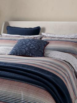 Bedeck of Belfast Stafford Duvet Cover Set, Navy Red - view 2, Navy Red