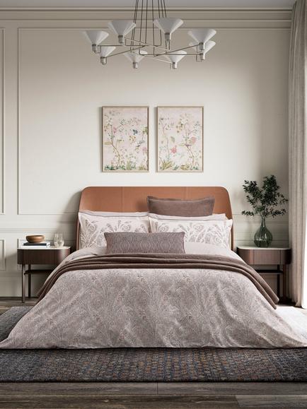 Bedeck of Belfast Umma Duvet Cover Set, Pink, Pink