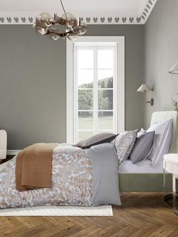 Bedeck of Belfast Zenda Duvet Cover Set, Charcoal Tan, Charcoal Tan